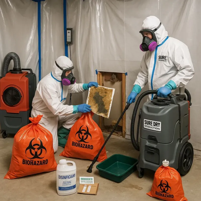 Contaminated Water Handling Protocols process in Stateburg, SC