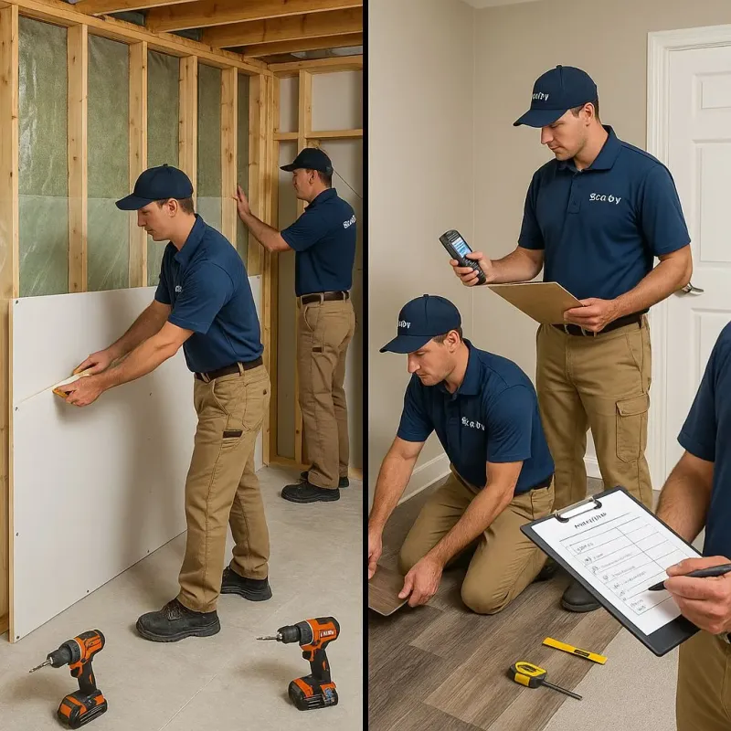 Repairs and Reconstruction process in Stateburg, SC
